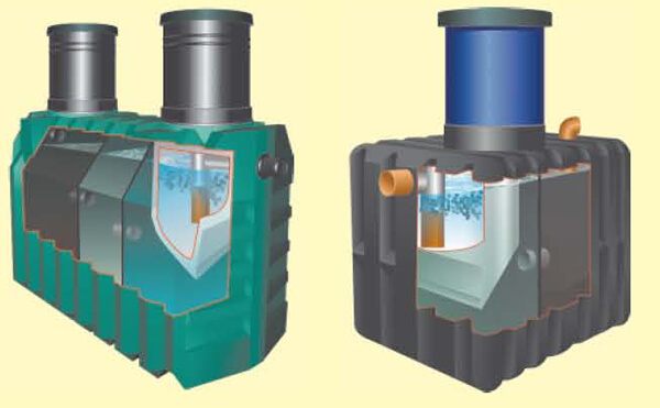 Канализация также нуждается в очистных сооружениях.